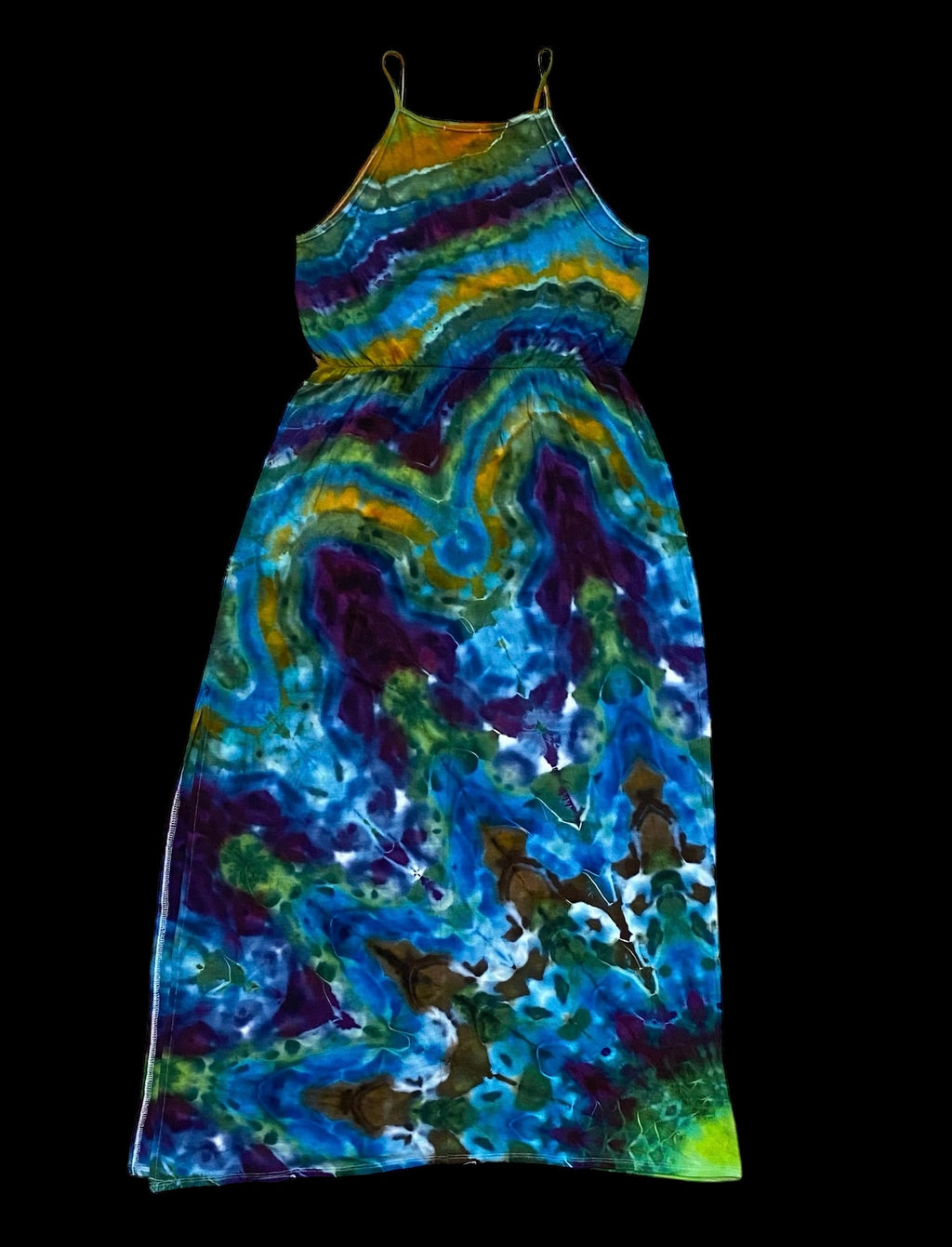 Rayon Maxi Dress Large