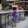 Rayon Palazzo Capris Small